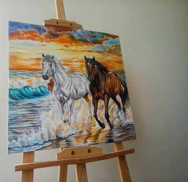 The most beautiful hand maded oil painting. 3