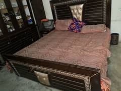 double Bed &dressing & showcash& safeAlmari  o300 0703376
