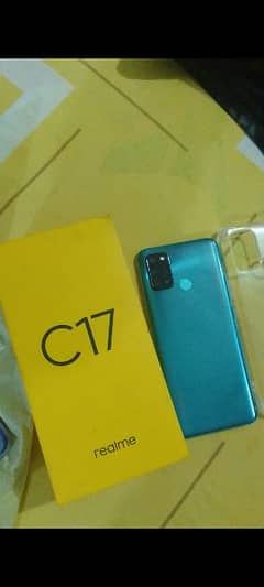 realme c17 like new with box 6/128