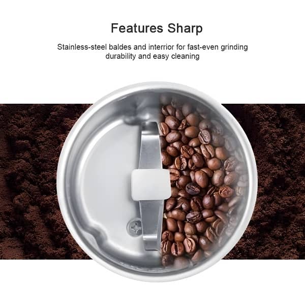 Portable Mini stainless steel Coffee Bean Grinder - Spices Crusher 3