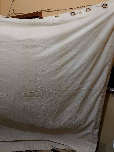 Lining Curtains Off White Color 7 feet Length 7 feet width 2