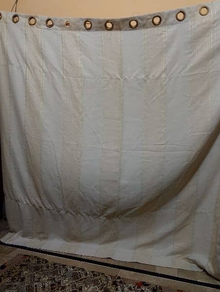 Lining Curtains Off White Color 7 feet Length 7 feet width 5