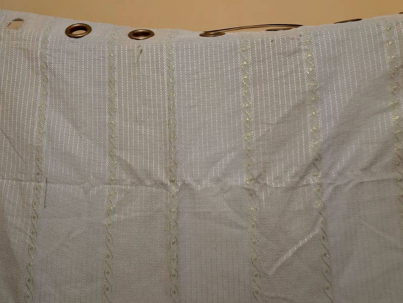 Lining Curtains Off White Color 7 feet Length 7 feet width 6