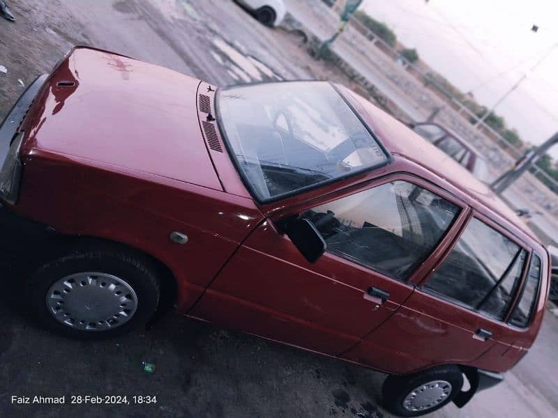 Suzuki Mehran new condition car for sale 4