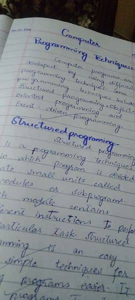 handwriting assignment work 6