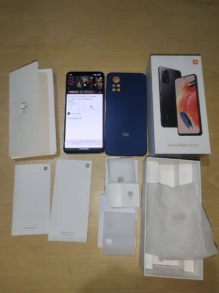 ph: 03104090758 Redmi note 12 pro 8GB ram with extended ram 256GB rom 9
