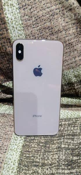 Iphone XS Max PTA  Approved  Water Pack 256GB. 81Battery Health 1