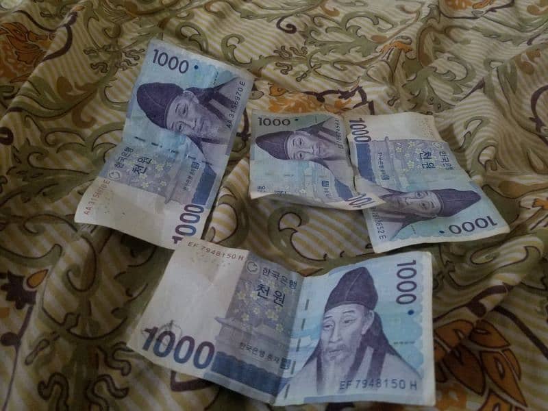 korean currency sale 0