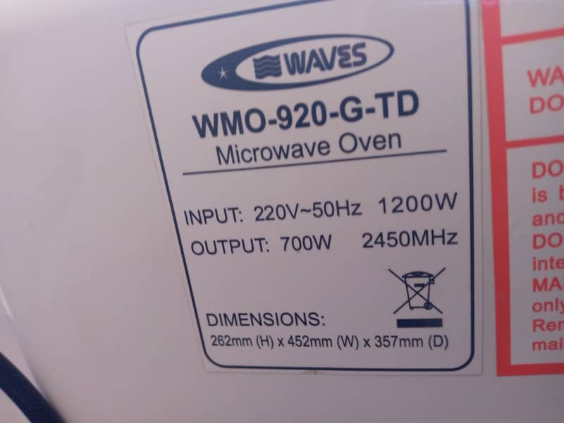 Waves microwave oven 10/10 4