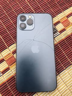 iPhone 12 pro max back side damaged nonpta
