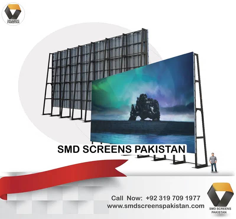 New SMD Screens Dealer in Pakistan | Outdoor SMD Display Group PK 15