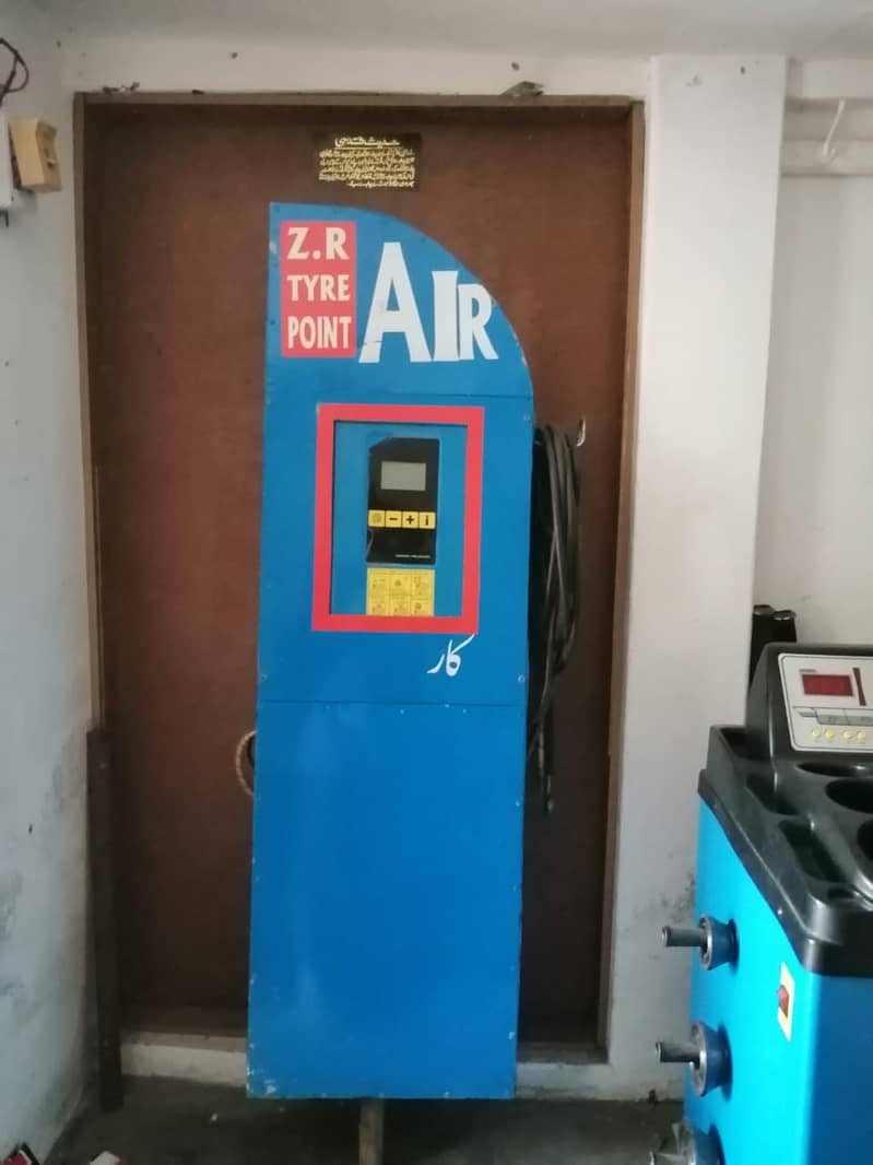 Digital air gauge and balacing machine 0