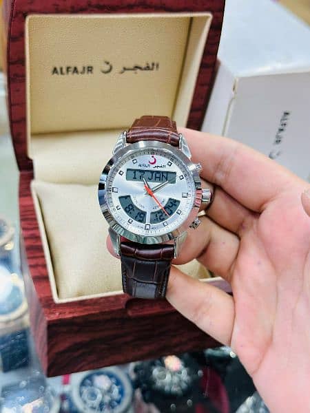 AlFajr Dual Time Strap With Master Lock New Variety 3