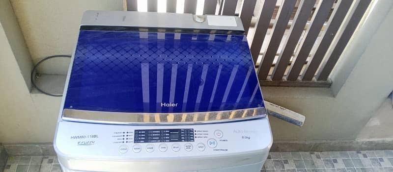 haier fully automatic 8kg machine 2