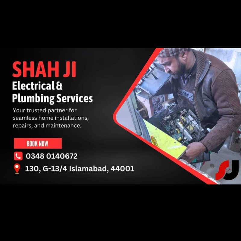Shahji Electrical plumber service for home 19