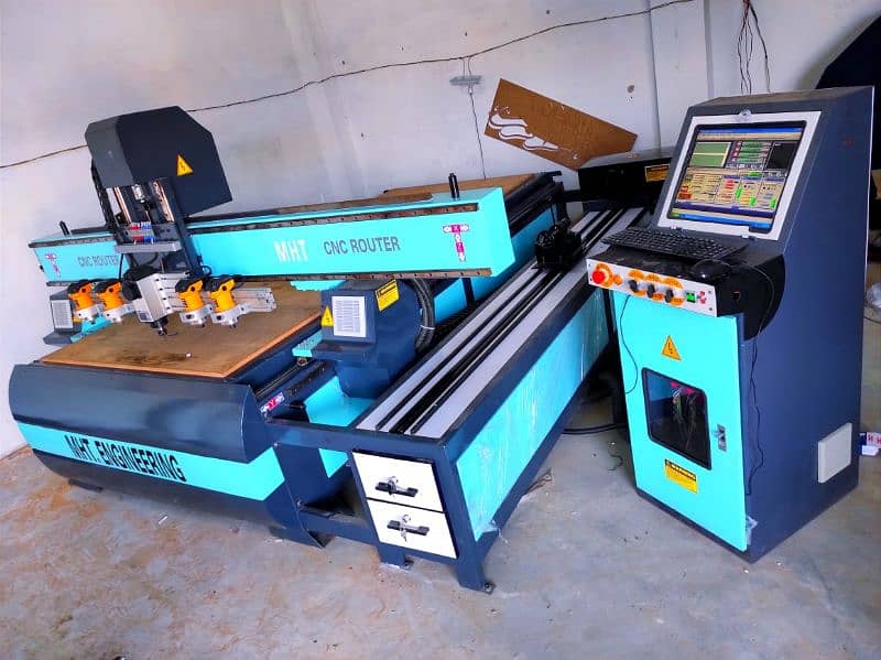 CNC Wood Machine/Laser Cutting Machine 8