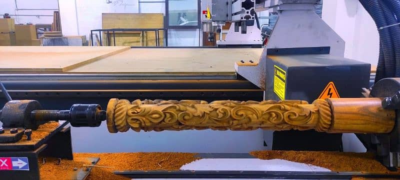 CNC Wood Machine/Laser Cutting Machine 9