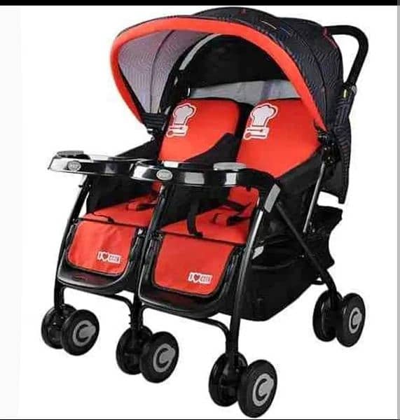 Twins stroller/pram in excellent condition 0