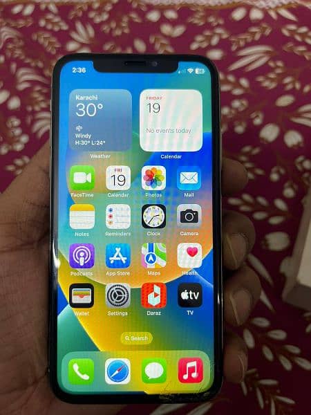 iphone X 256 GB PTA Approved 9