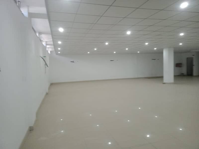Brand new 16 marla Ground+Mezzanine with Basement shop for rent phase 6. 19