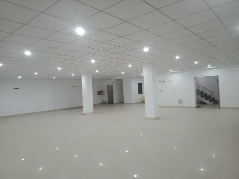 Brand new 16 marla Ground+Mezzanine with Basement shop for rent phase 6. 20