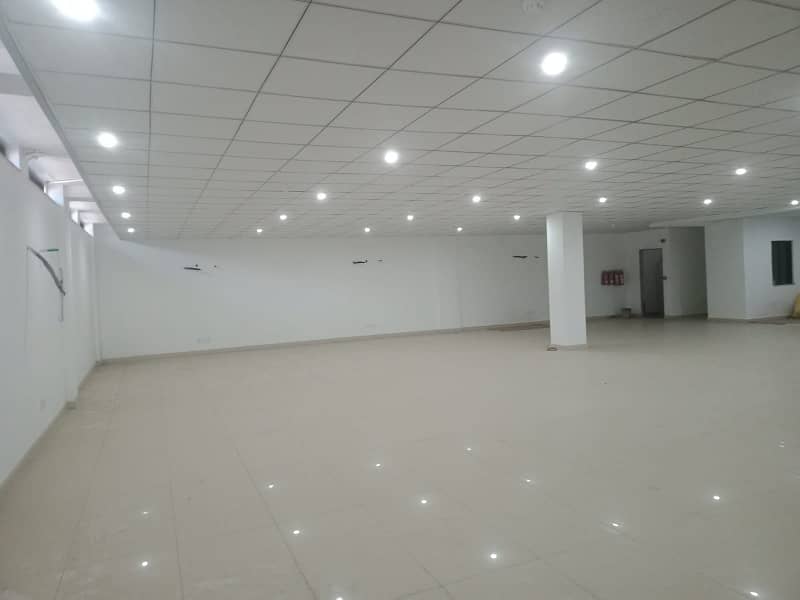 Brand new 16 marla Ground+Mezzanine with Basement shop for rent phase 6. 23