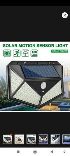 Solar Motion Sensor security lights