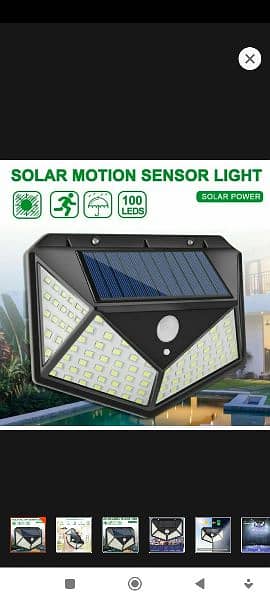Solar Motion Sensor security lights 0