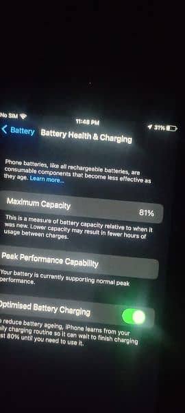 iphone 8+ Non-PTA 64GB battery health 81 7
