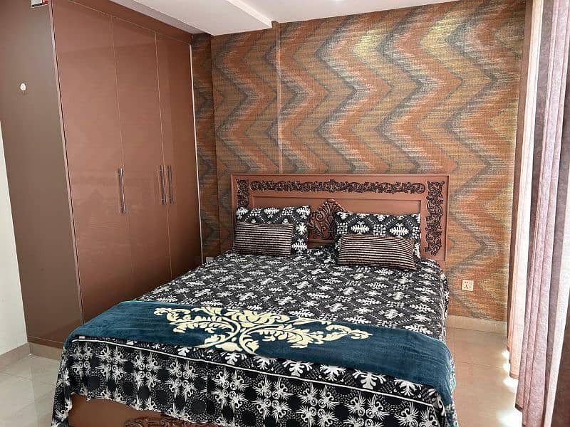 Effile tower facing fully furnished double bedroom apartment for sale. 2