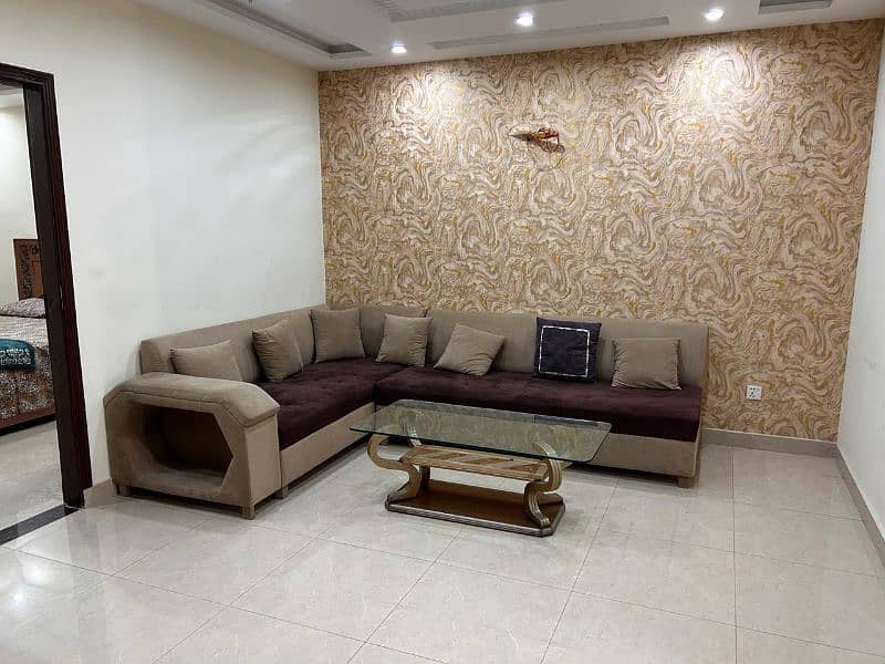 Effile tower facing fully furnished double bedroom apartment for sale. 13