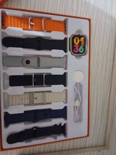 ultra watch 7 in 1 straps sealed box packed stock available 3
