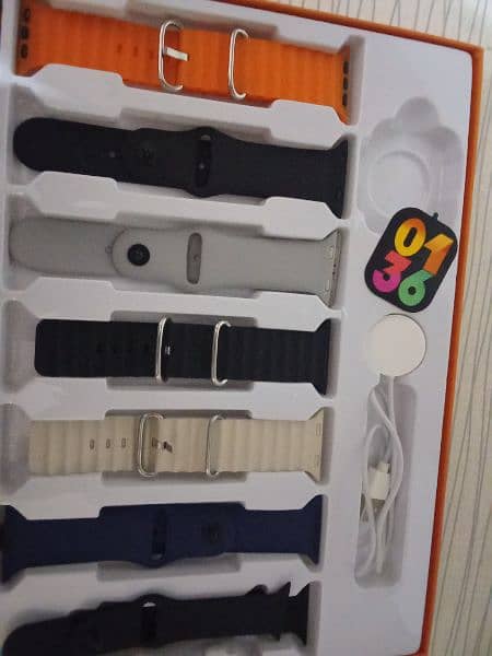 ultra watch 7 in 1 straps sealed box packed stock available 8