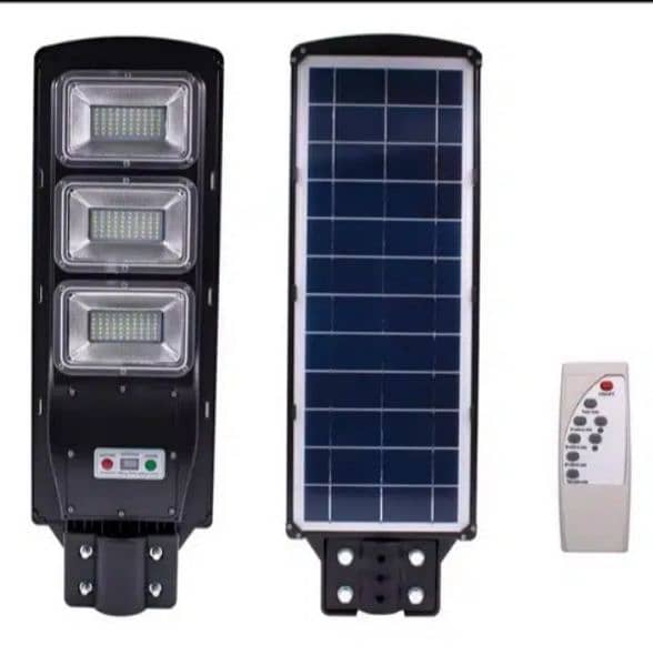 All in one 60w 90w 120w solar light waterproof Auto on off Sensor 3