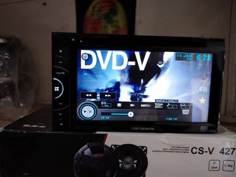 Branded Pioneer dvd player full HD touch system 10/10 3