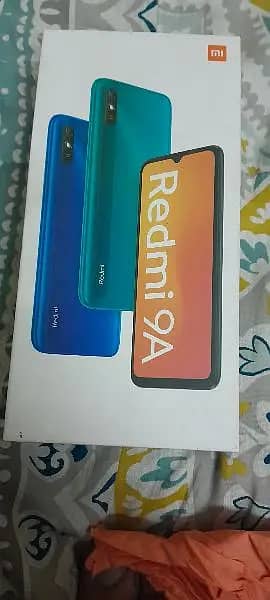 Redmi 9A Full Box for sale 1