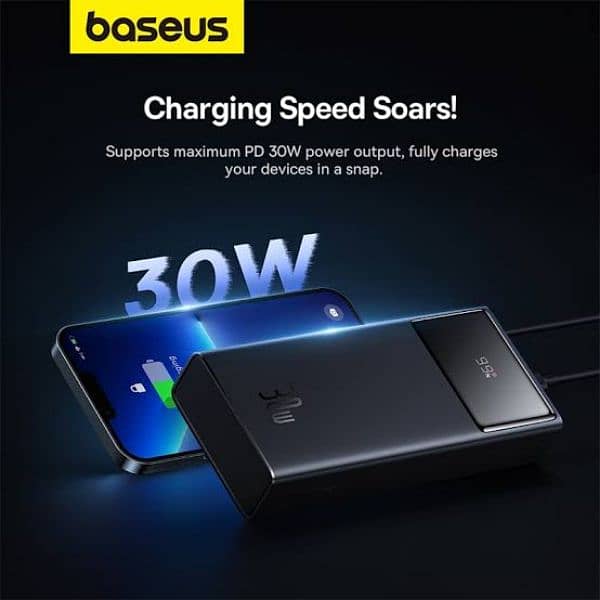 Baseus Star-Lord Digital Display Fast Charging Power Bank 30000mAh 30W 1