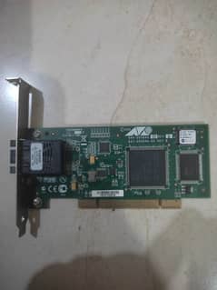 Allied 100FX Dual Port PCI Fibre Network Interface Card Eton ET866 94v