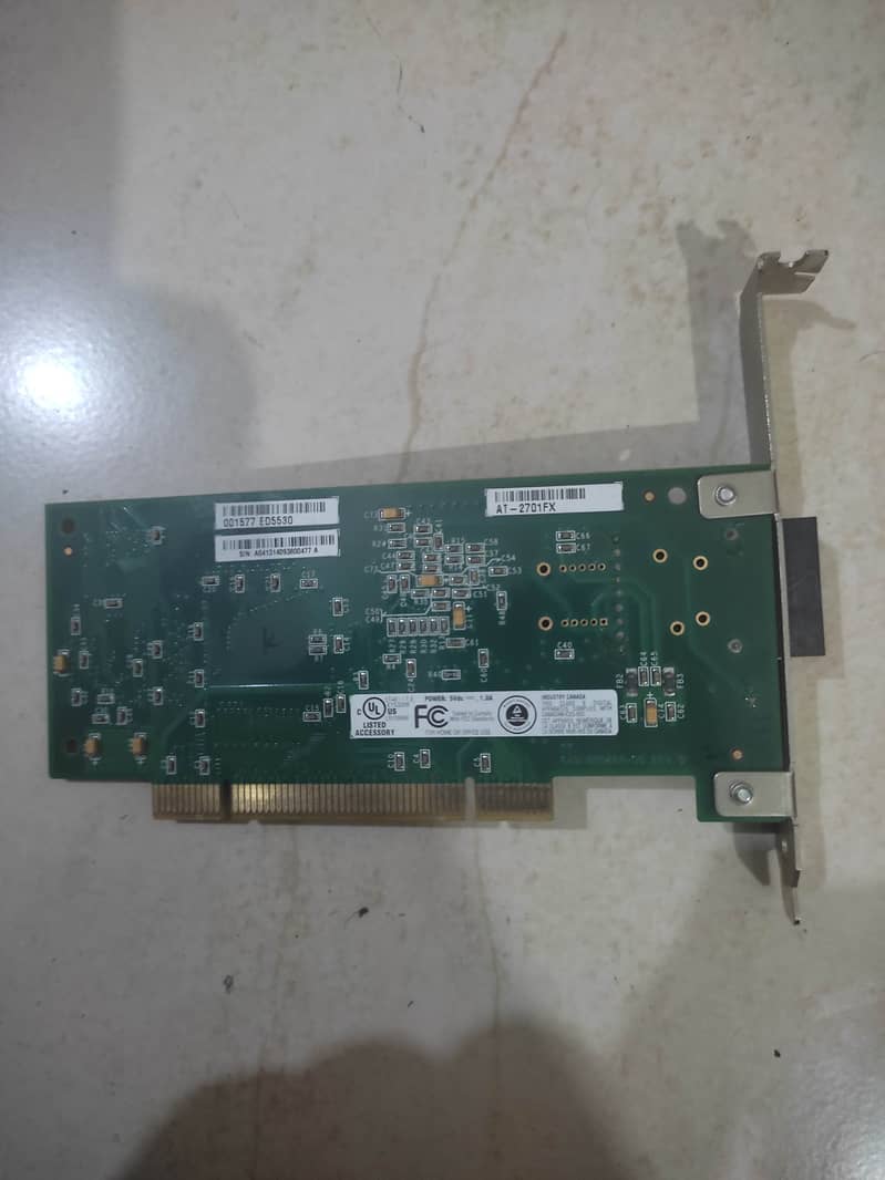 Allied 100FX Dual Port PCI Fibre Network Card Xpon Gpon/Epon ONU PC 1