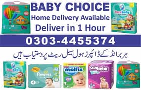 Diapers shop in Lahore Nappy Care Baby Molfix Canbaby Bonapapa snappy 0