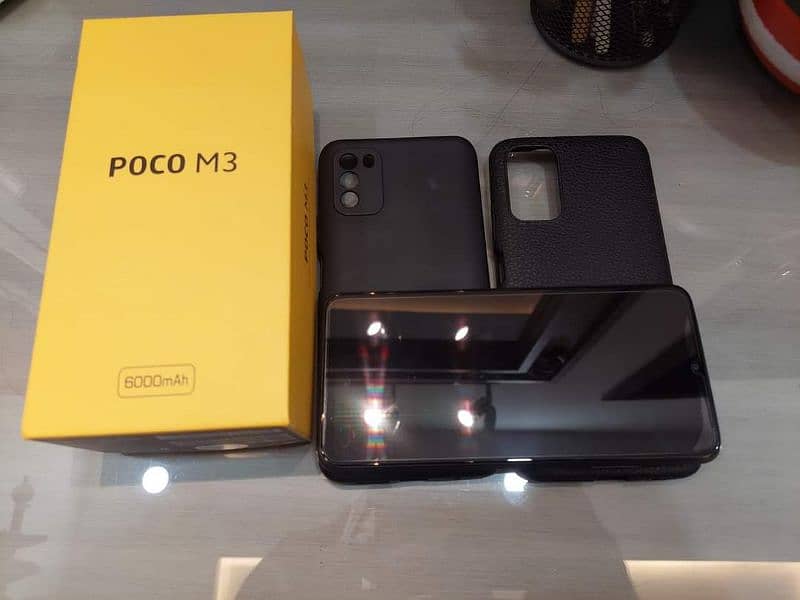poco M3 with full box and genuine charger included. (9.5/10) 1