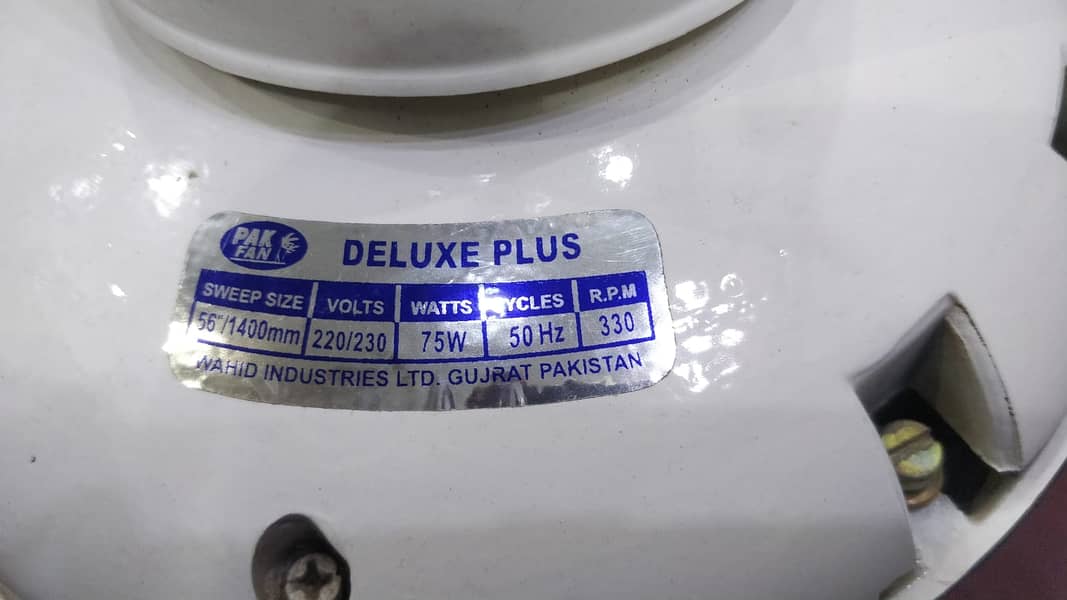 Pak Fan Deluxe Plus 56" For Sale 100% Pure Copper 4