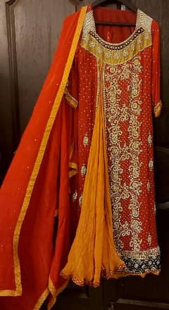 Wedding wear full embroidered suit