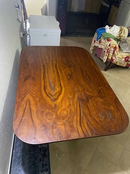 Wooden dining table 3