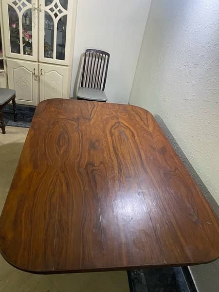 Wooden dining table 5