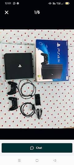 game PS4 pro 1 TB complete box for sale