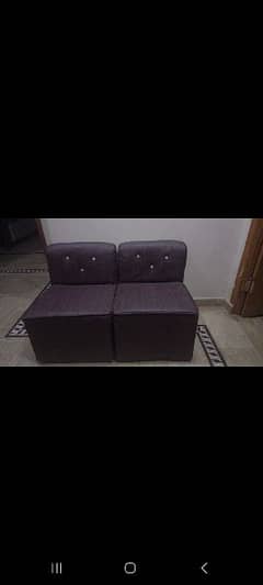 two single seater sofas are for urgent sale