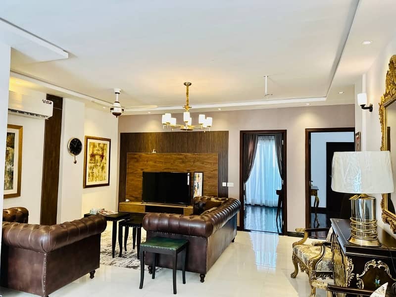 brand new luxery leatest vip furnished 1 bed living appartement available for sale in shahkam Chowk near bahria town road near DHA EME Lahore by fast property services real estate and builders lahore with original pics vip furnished Unfurnished 2