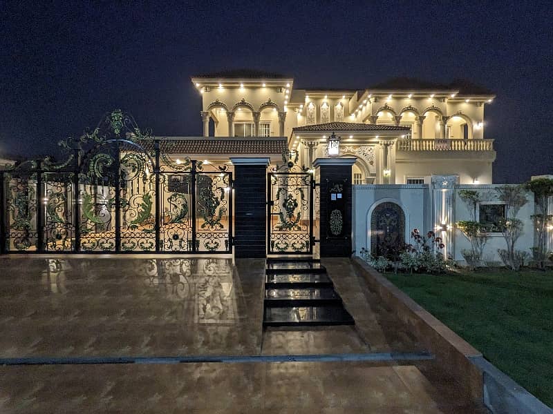 2 kanal Brand new Spanish stylish luxery house available for sale in valancia town lahore by fast property services real estate and builders with original pics 0