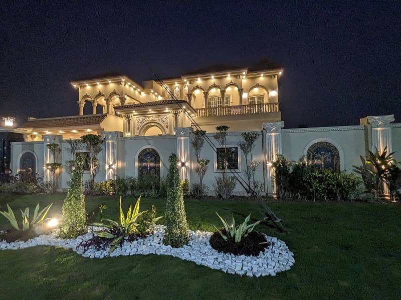 2 kanal Brand new Spanish stylish luxery house available for sale in valancia town lahore by fast property services real estate and builders with original pics 1